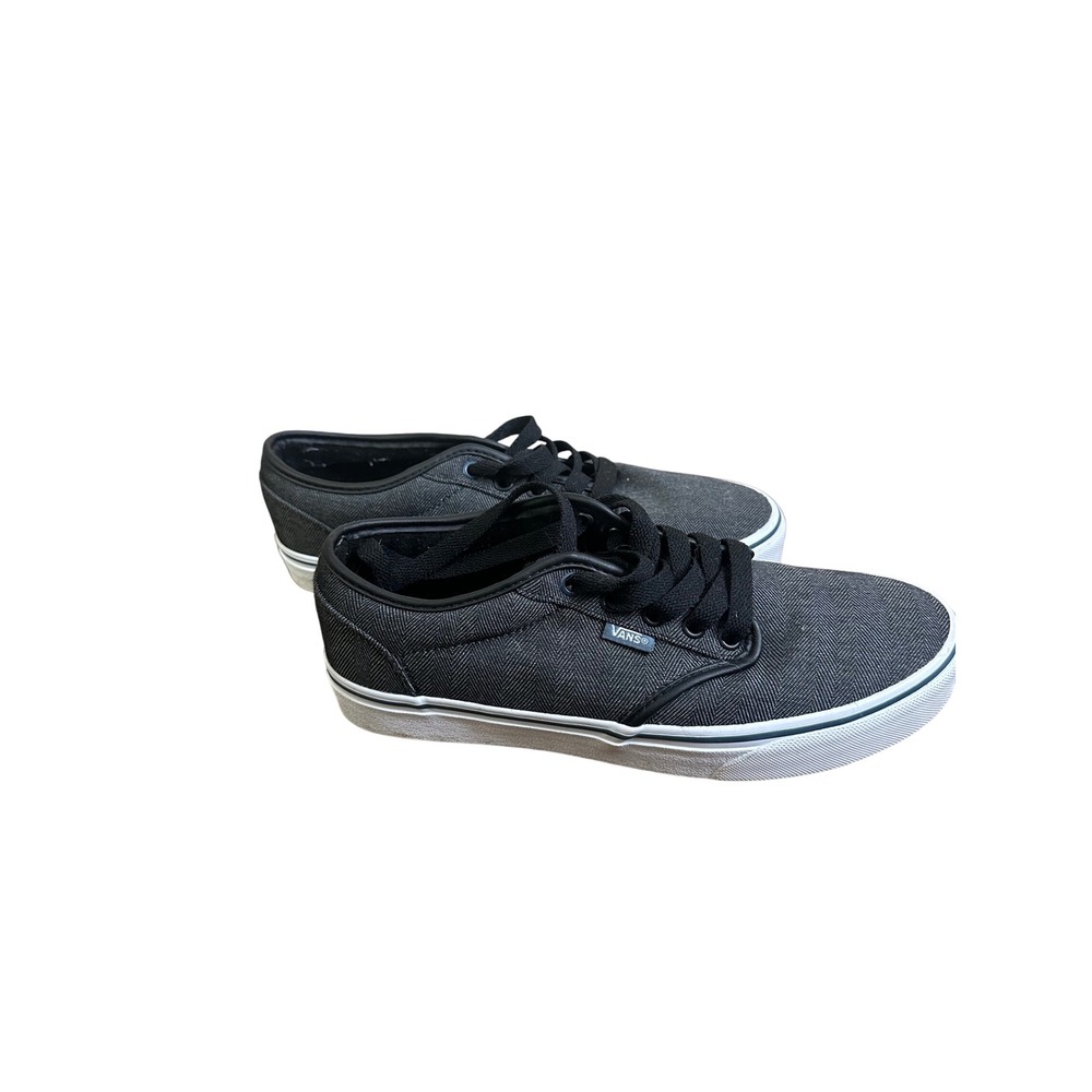 Vans Atwood Low Top Herringbone Black Orion‎ Mens Sneakers Size 8.5